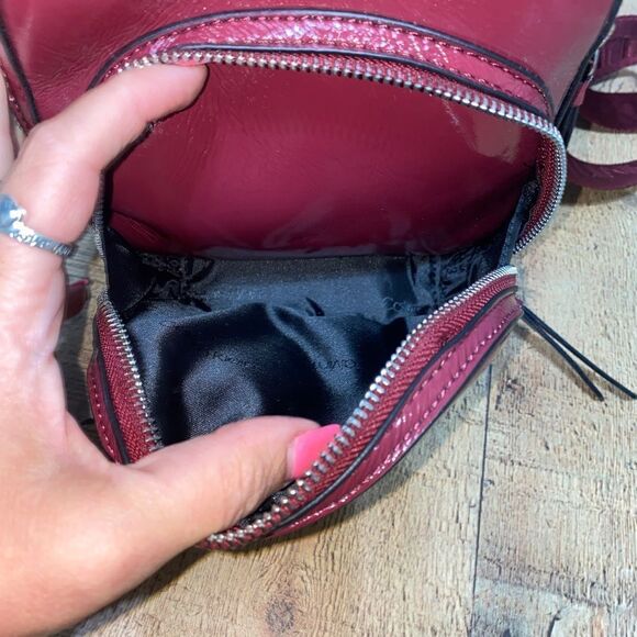 Calvin Klein Astatine Micro Mini Backpack, Bloodstone,One Size main image 10
